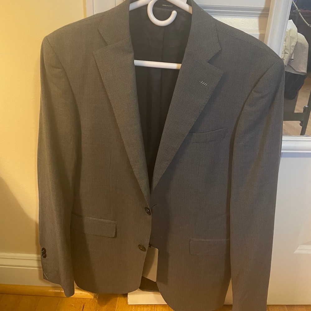 Gray suit jacket NWT